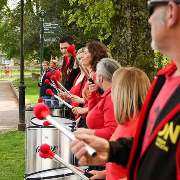 Samba Drumming